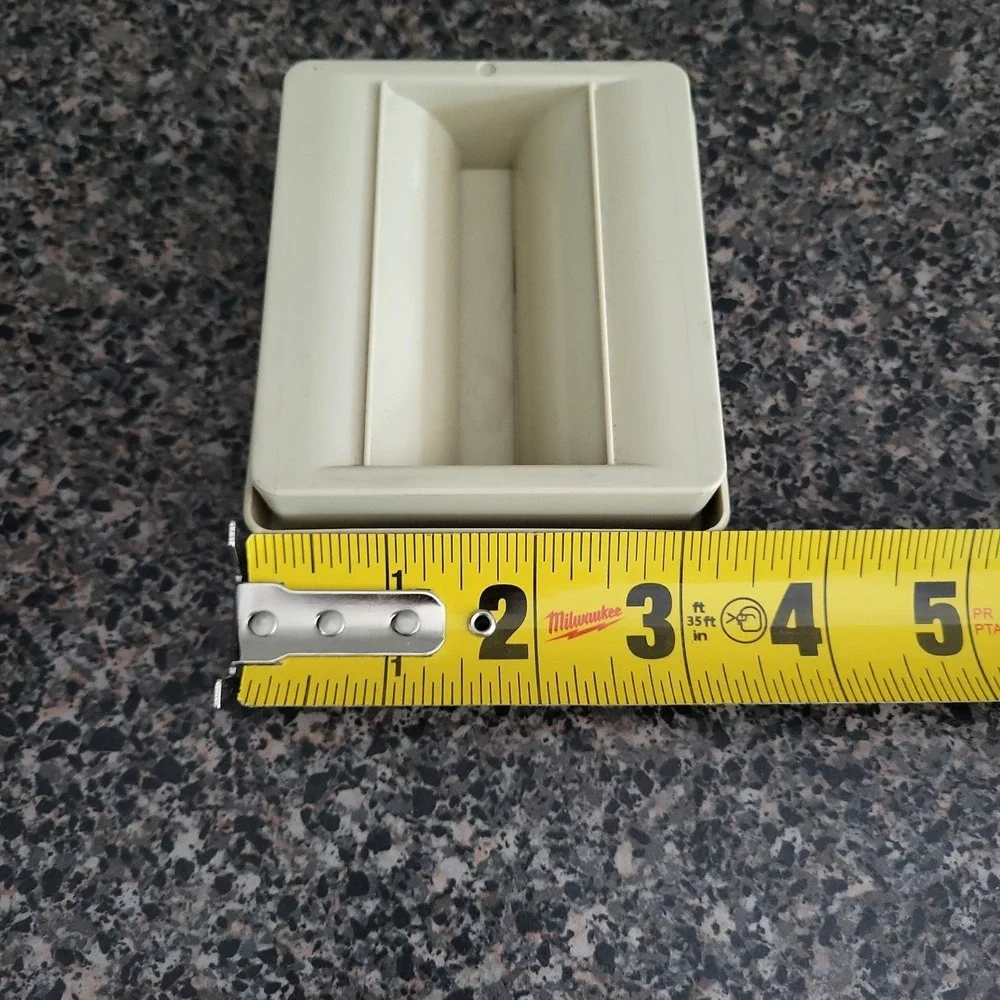 Vintage 3M Post-It Pop-Up Note Dispenser C-330 Beige Almond Weighted Desk Access